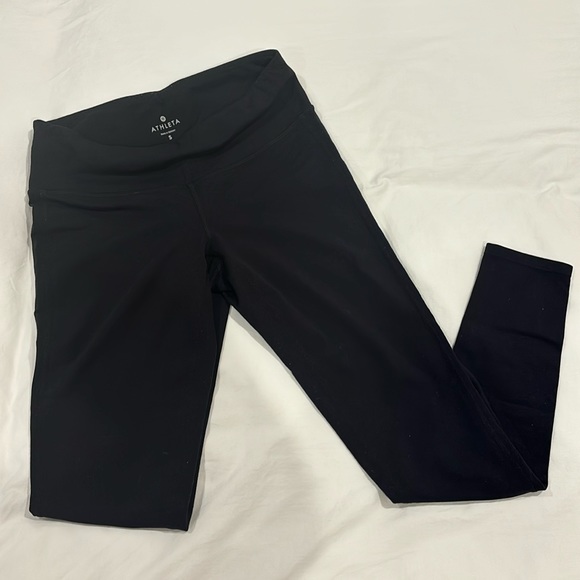 ATHLETA Chaturanga Black Workout Legging - Picture 1 of 5